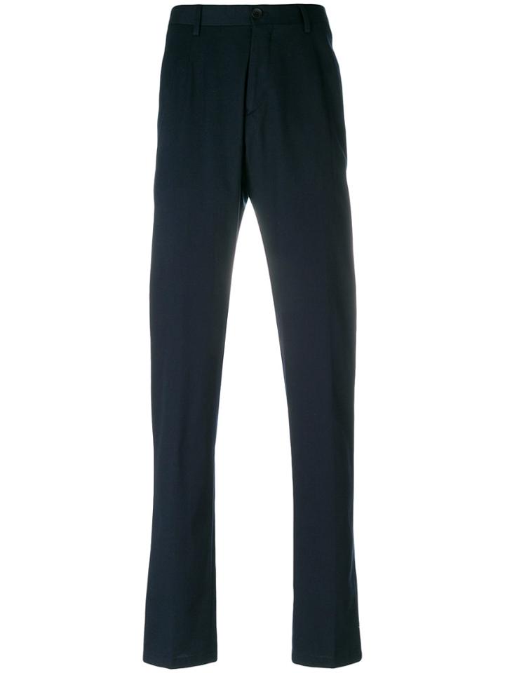 Giorgio Armani Regular Trousers - Blue