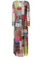 Missoni Striped Squares Maxi Dress - Multicolour