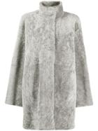 Drome Lamb Fur Coat - Grey