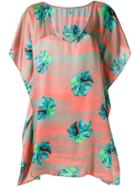 Sub - Printed Kaftan - Women - Silk/polyamide - One Size, Women's, Silk/polyamide