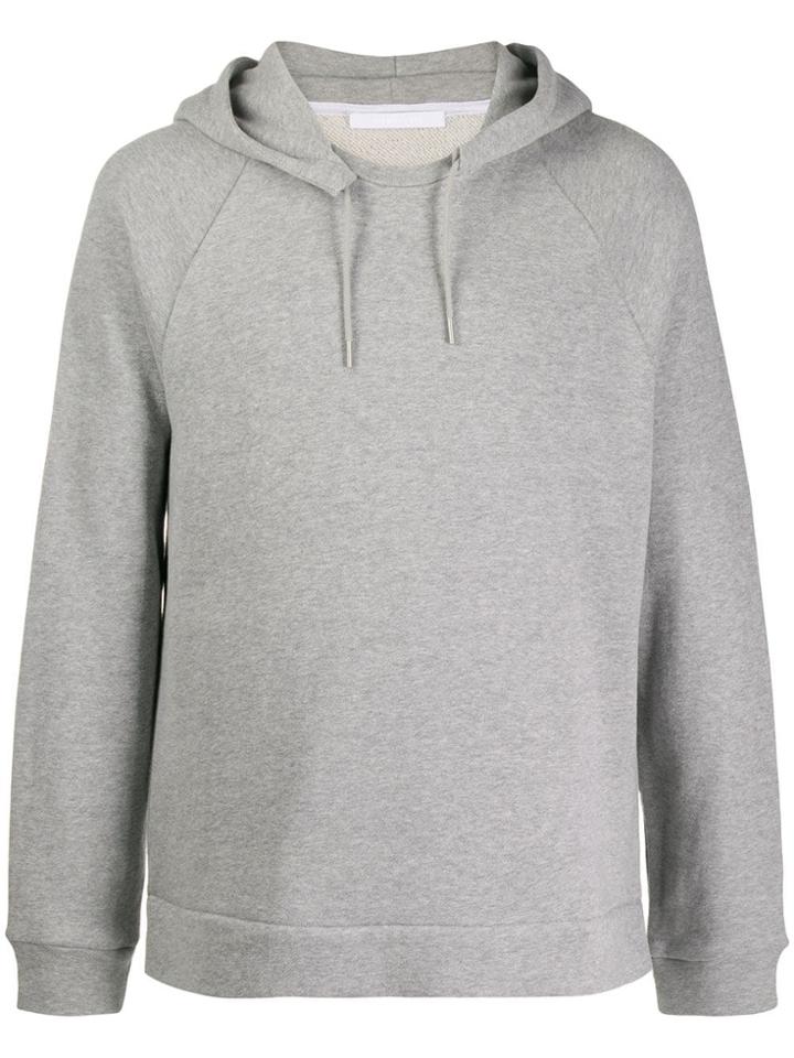 Helmut Lang Side Slit Hoodie - Grey