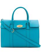 Mulberry Bayswater With Strap Tote - Blue