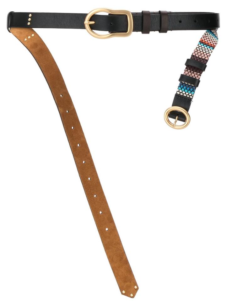 Dorothee Schumacher Mixed Double Belt - Black
