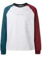 Futur - Colour-block Sweatshirt - Men - Cotton - M, Grey, Cotton