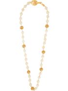 Chanel Vintage Pearl Oriental Necklace - White