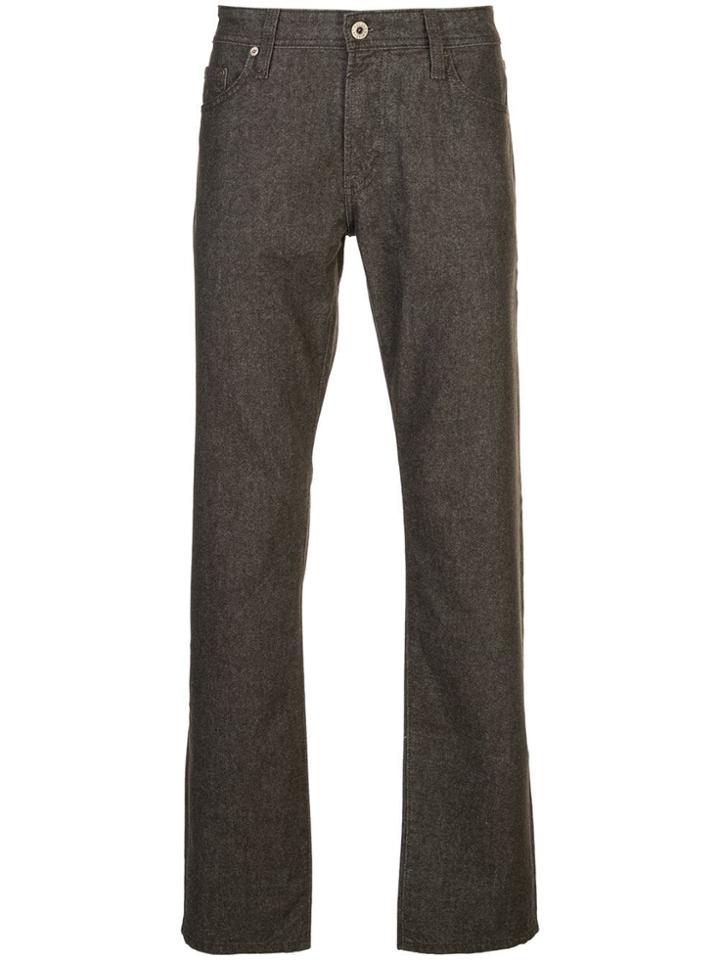 Ag Jeans Graduate Straight-leg Denim Jeans - Grey
