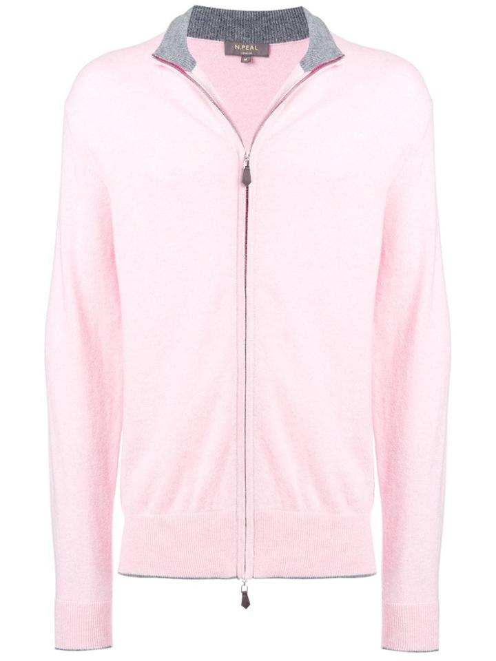 N.peal The Knightsbridge Cardigan - Pink