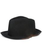 Reinhard Plank Laila Torn Hat - Black