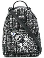 Karl Lagerfeld K/space Mini Backpack - Black