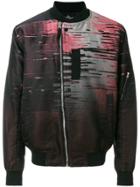Stone Island Shadow Project Tilt Storage Woven Jacquard Bomber Jacket