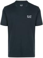 Ea7 Emporio Armani V-neck T-shirt - Blue
