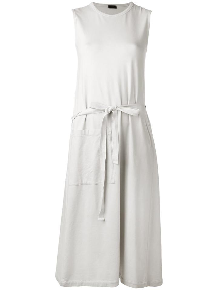 Joseph - Belted Dress - Women - Cotton/spandex/elastane - Xs, Women's, Nude/neutrals, Cotton/spandex/elastane