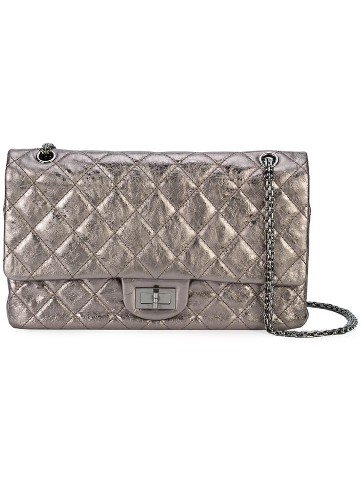 Chanel Vintage 2.55 Reissue Shoulder Bag - Metallic