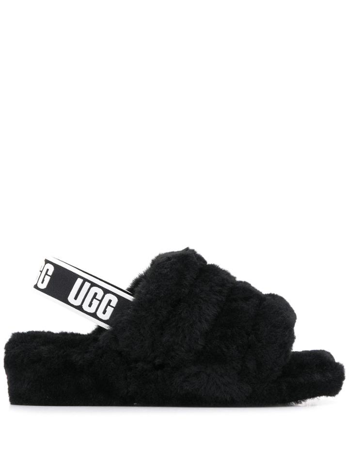 Ugg Australia Fluff Yeah Sandals - Black