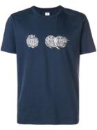 Cp Company Printed Logo T-shirt - Blue