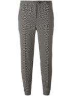 Boutique Moschino Patterned Tapered Trousers