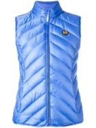 Michael Michael Kors Padded Gilet, Women's, Size: Xs, Blue, Polyester/feather Down