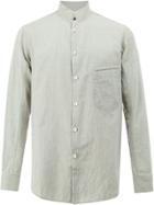 Ziggy Chen Plain Shirt - Brown