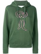 Société Anonyme Logo Printed Hoodie - Green