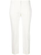 Alexander Mcqueen Tailored Cropped Trousers - White