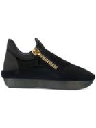 Giuseppe Zanotti Design Runner Extended Sole Sneakers - Black