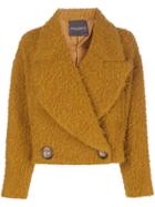 Erika Cavallini Oversized Short Jacket - Brown