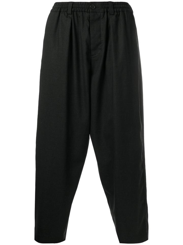 Marni Drop-crotch Trousers - Black