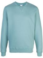 Sunspel Crewneck Sweatshirt - Blue