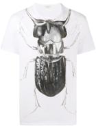 Alexander Mcqueen Beetle Print T-shirt - White