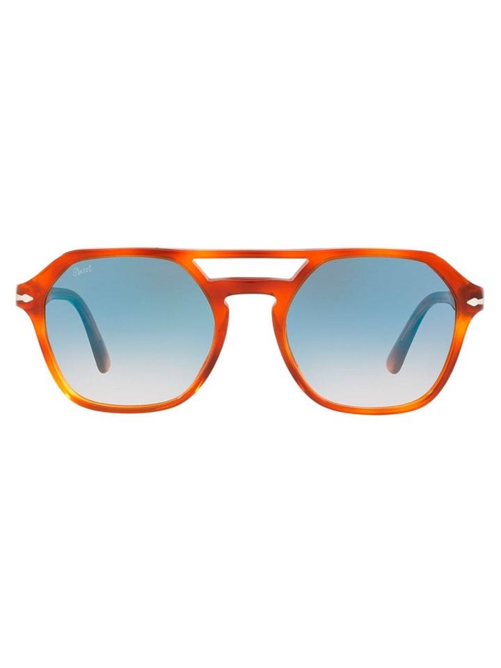 Persol Double Nose Bridge Sunglasses - Brown