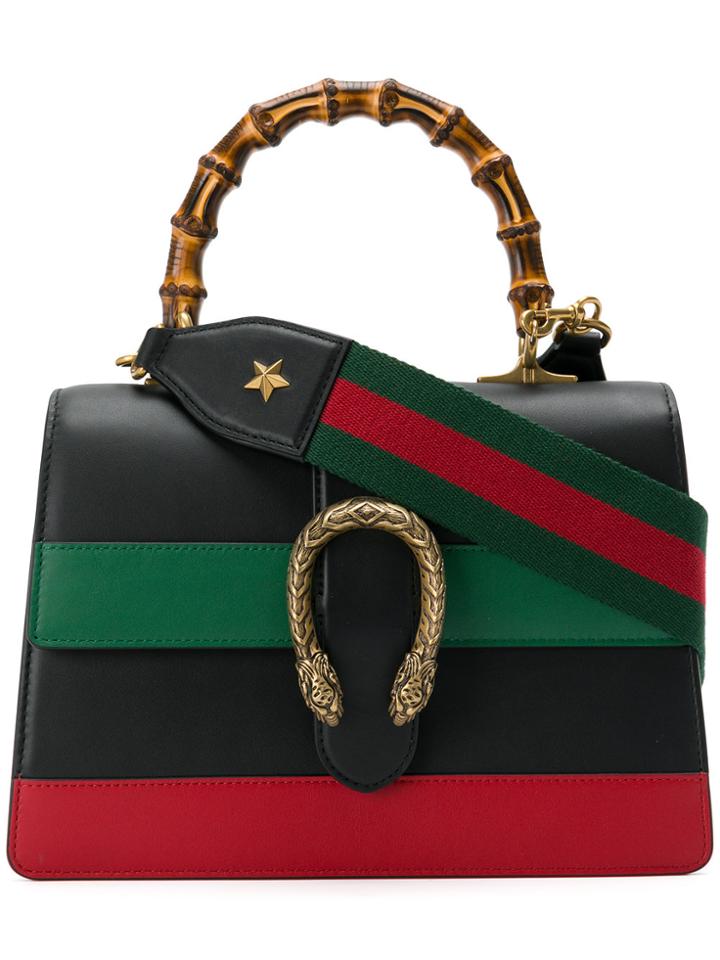 Gucci Dionysus Bamboo Tote - Black