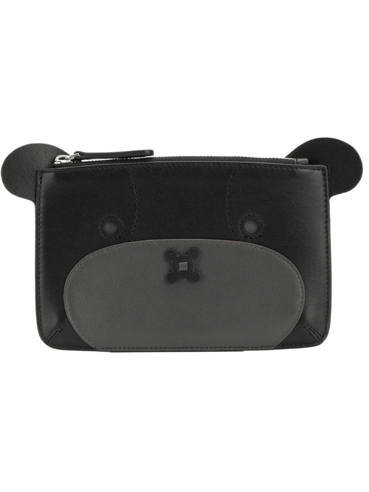 Anya Hindmarch Bear Pocket Purse - Black