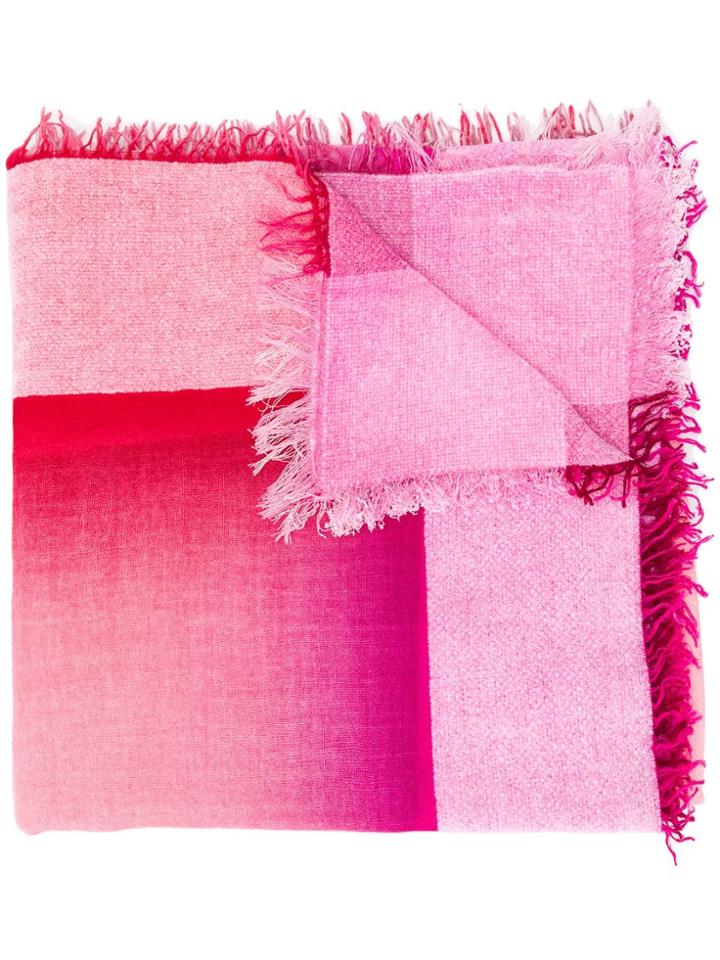 Faliero Sarti Woven Scarf - Pink