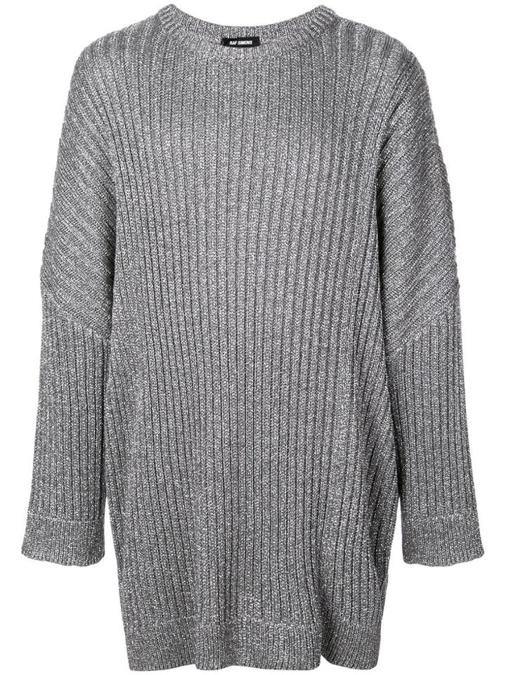 Raf Simons Oversized Jumper - Silver