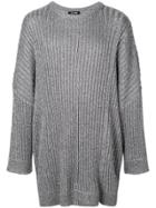 Raf Simons Oversized Jumper - Silver