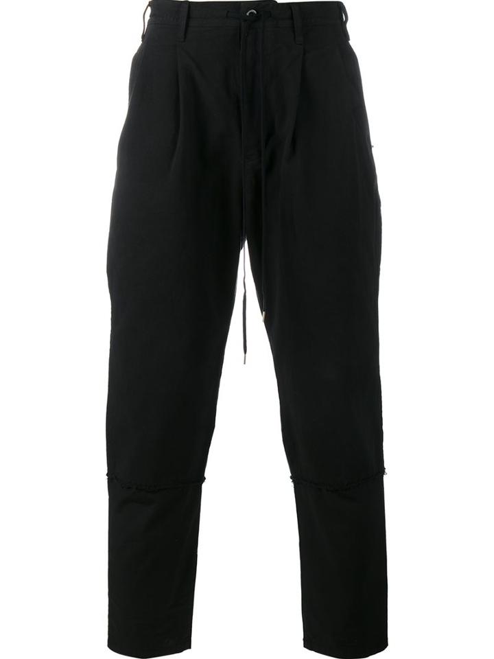 The Viridi-anne Cropped Drawstring Trousers