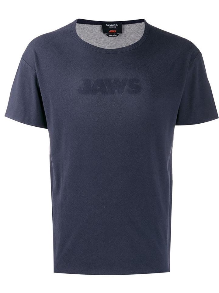 Calvin Klein 205w39nyc X Jaws T-shirt - Blue