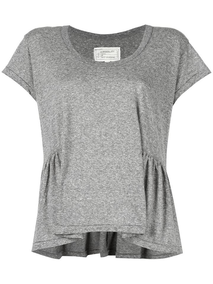 Current/elliott 'the Girlie' T-shirt, Women's, Size: 1, Grey, Cotton/polyester/rayon