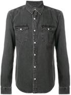 Givenchy Slim Fit Denim Shirt - Grey