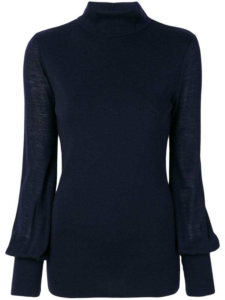 Erika Cavallini Turtleneck Sweater - Blue