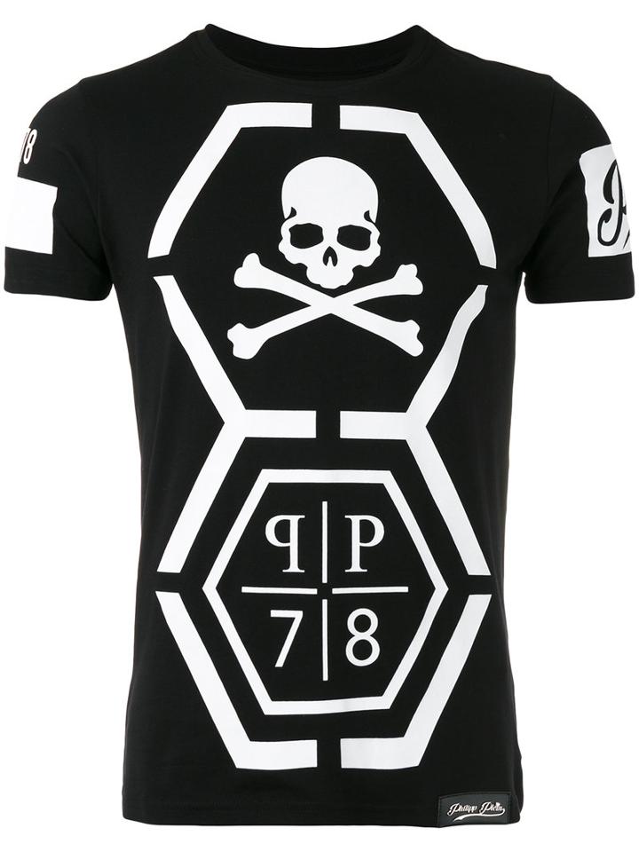 Philipp Plein My T-shirt T-shirt, Men's, Size: Large, Black, Cotton