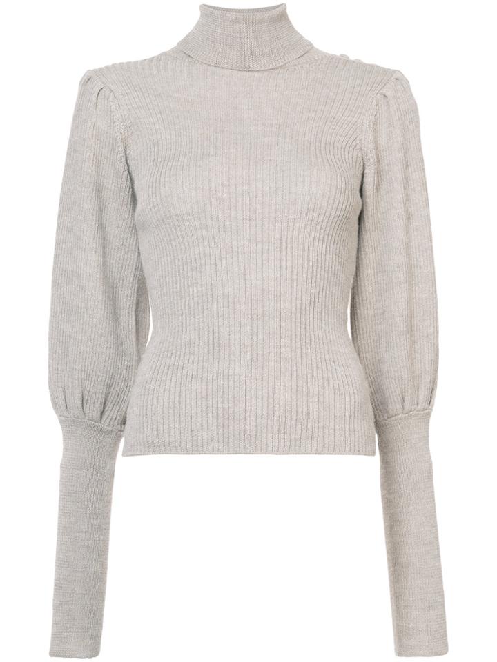 Ulla Johnson Brynn Turtle Neck Jumper - Brown
