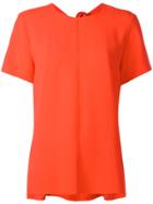 Proenza Schouler Tied Back Blouse - Red