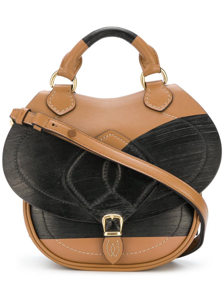 Maison Margiela Borsa Saddle Bag - Brown