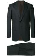 Ermenegildo Zegna Couture Striped Suit - Grey