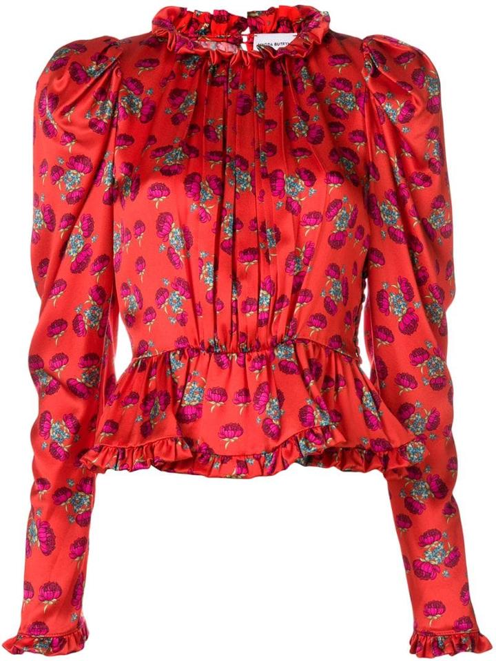 Magda Butrym Printed Top - Yellow