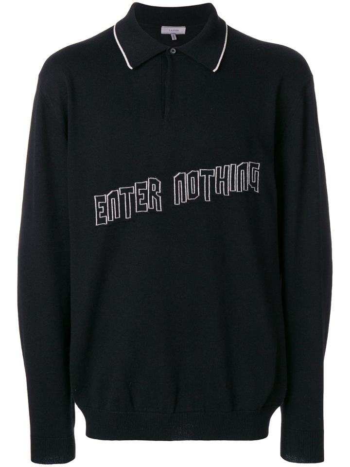 Lanvin Enter Nothing Jumper - Black