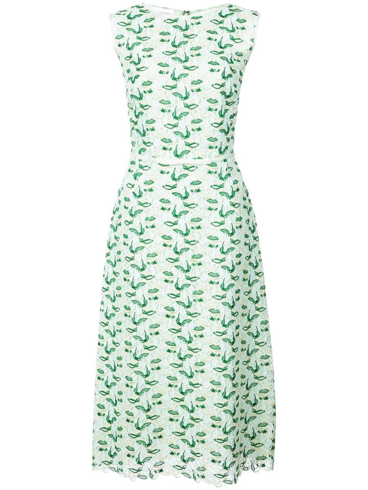 Giambattista Valli Lace Midi Dress - Green