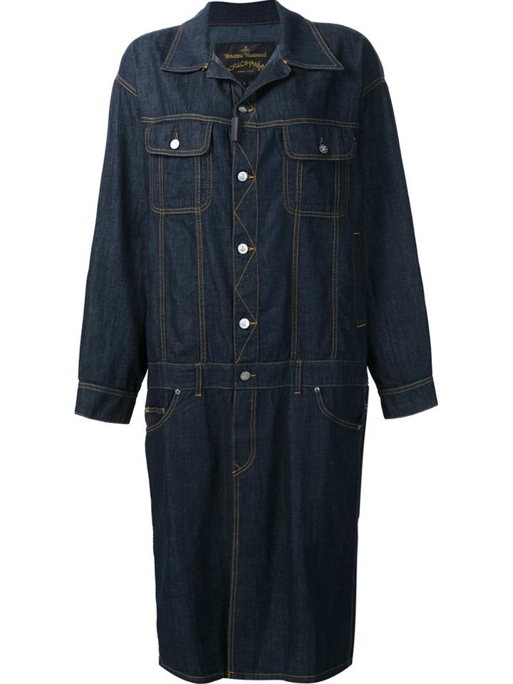Vivienne Westwood Anglomania Oversized Shirt Dress