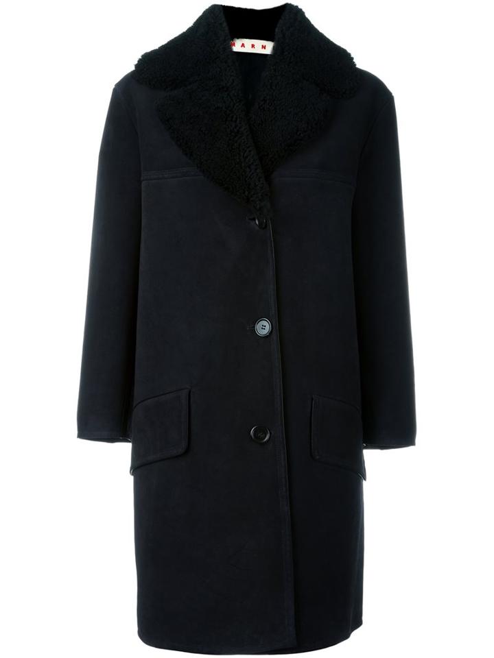 Marni Shearling Collar Coat